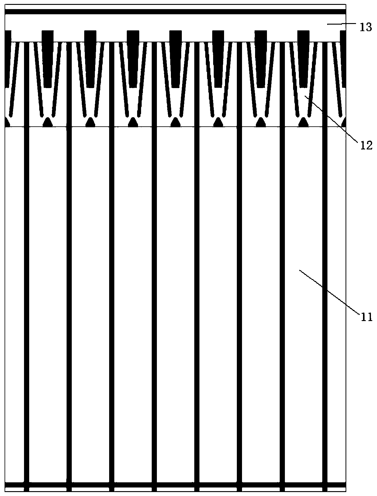 Gas check valve and application thereof to air chamber packaging structure