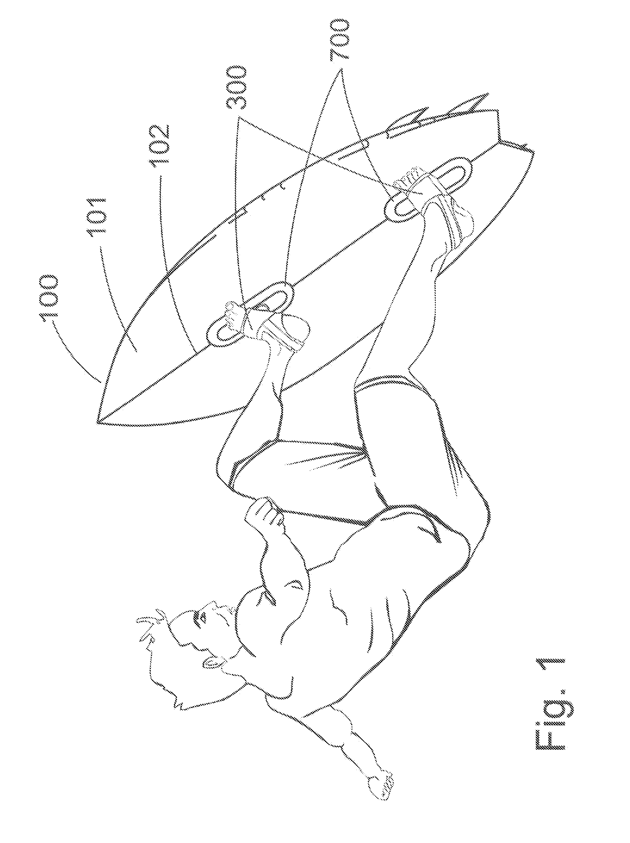 Pivoting magnetic binding system for sports boards