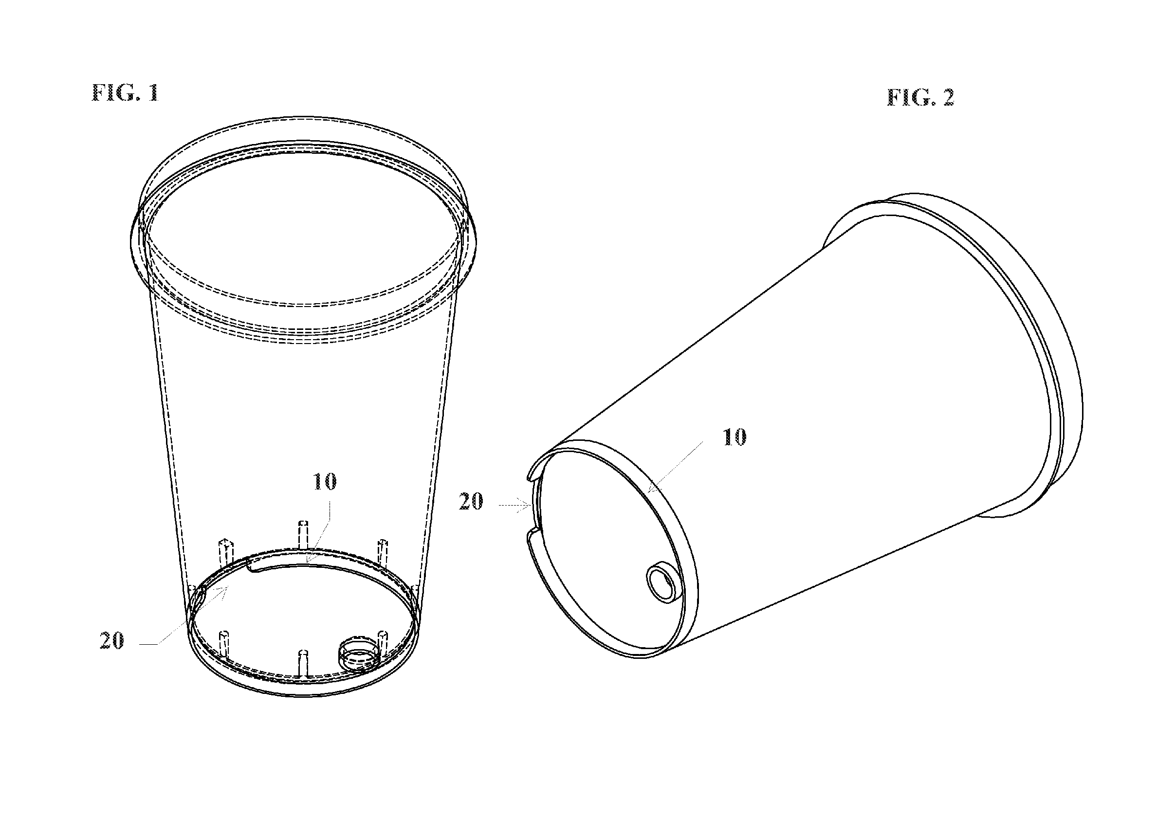 Tissue collection and refining device and method