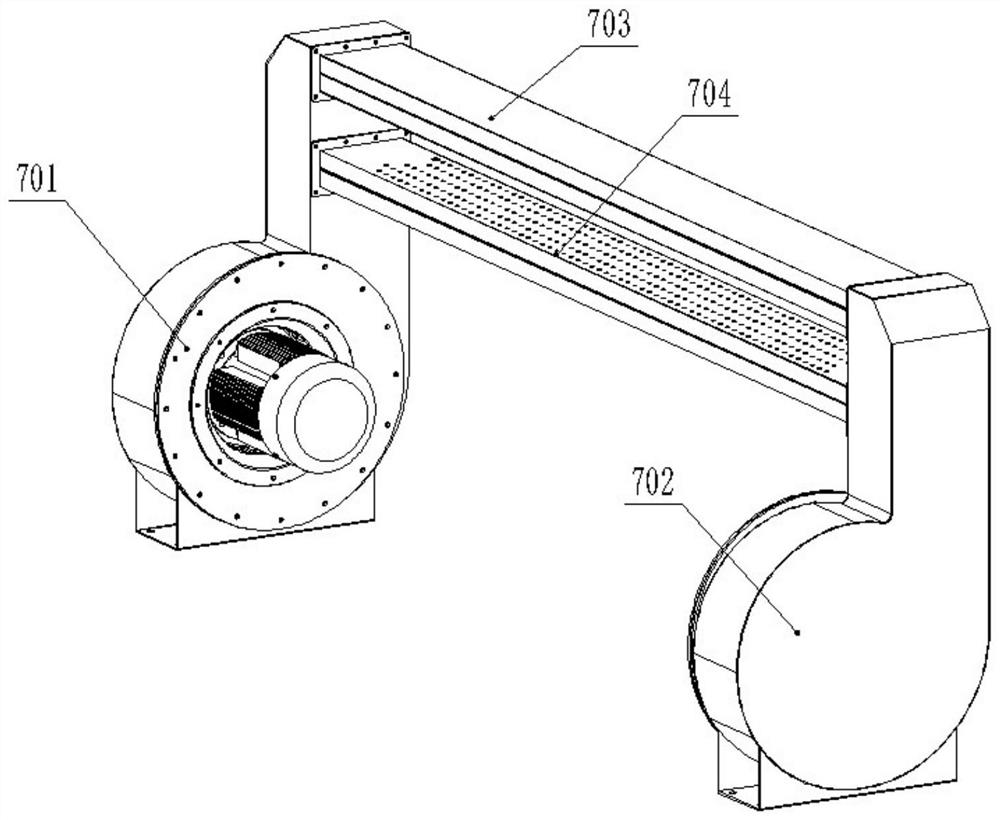 Textile dyeing and finishing integrated production system with edge cutting function