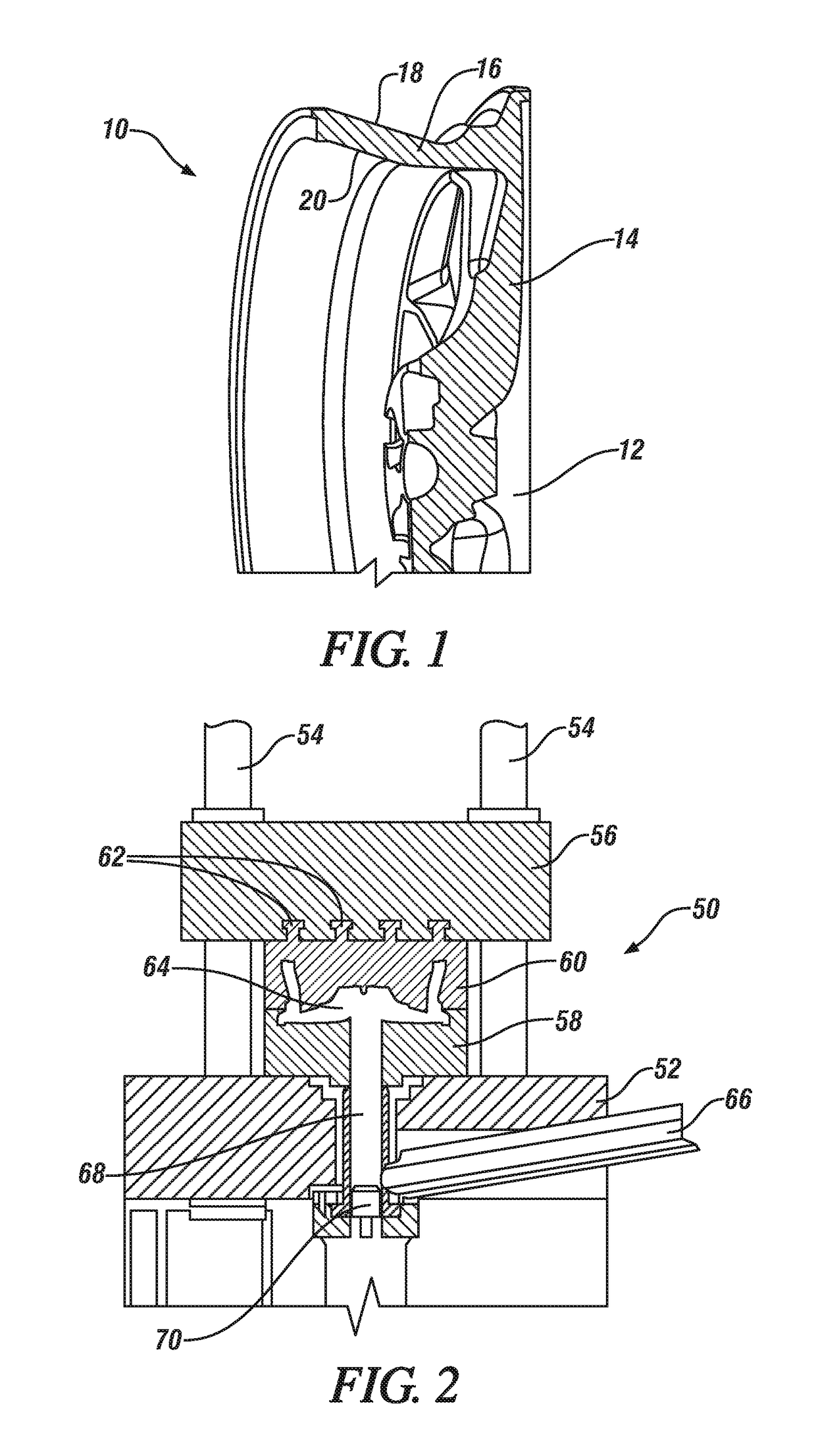 Aluminum alloy for forming an axisymmetric article