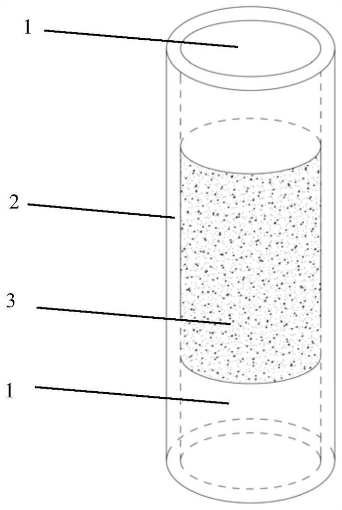 Household garbage incinerator bottom slag dry hard concrete and preparation method thereof