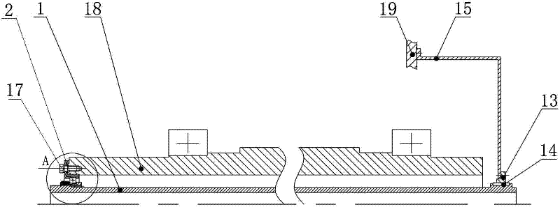 Aerogenerator cable mandrel