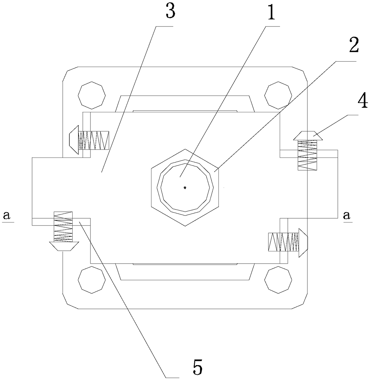 Assembly-type ground leveling structure and installing method