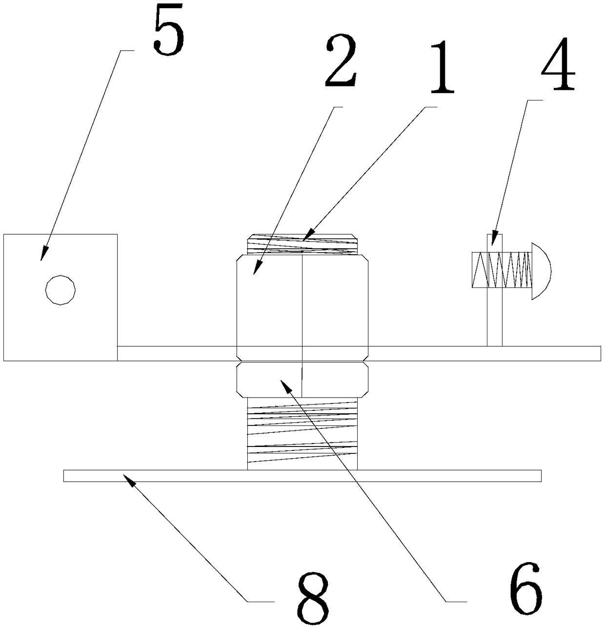 Assembly-type ground leveling structure and installing method