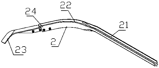 Intelligent rail combining device