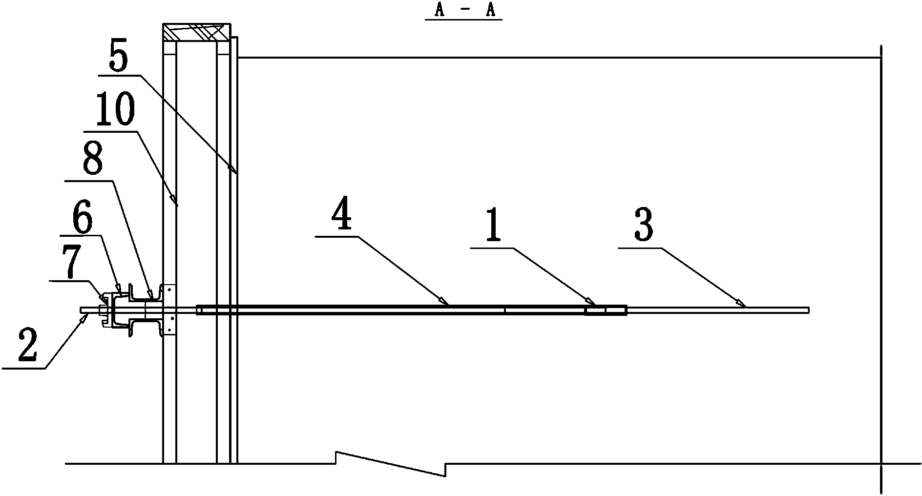 Method for positioning template corner