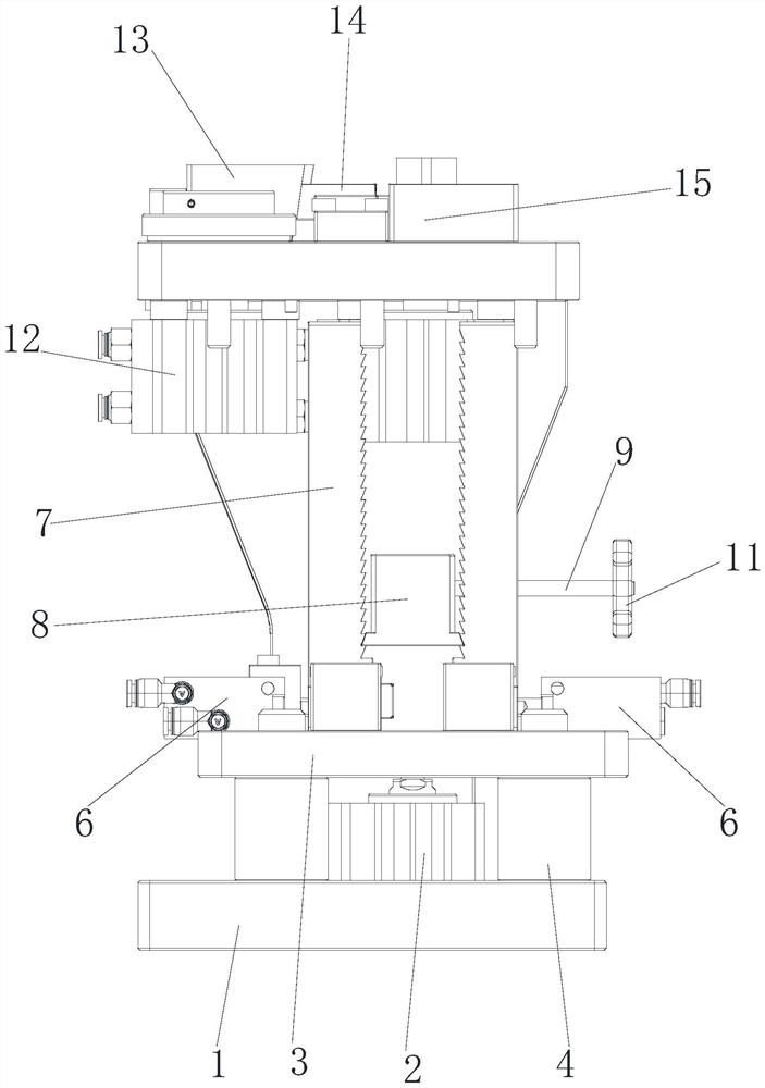 Crab-shaped automatic climbing jig and method for bars and feeding equipment