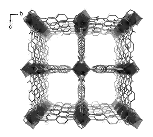 Coordination polymer porous material MAF-X8 and preparing method and application thereof