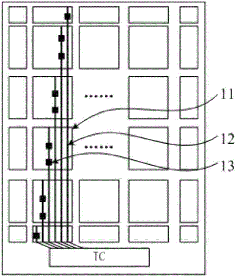 Array substrate and touch display panel