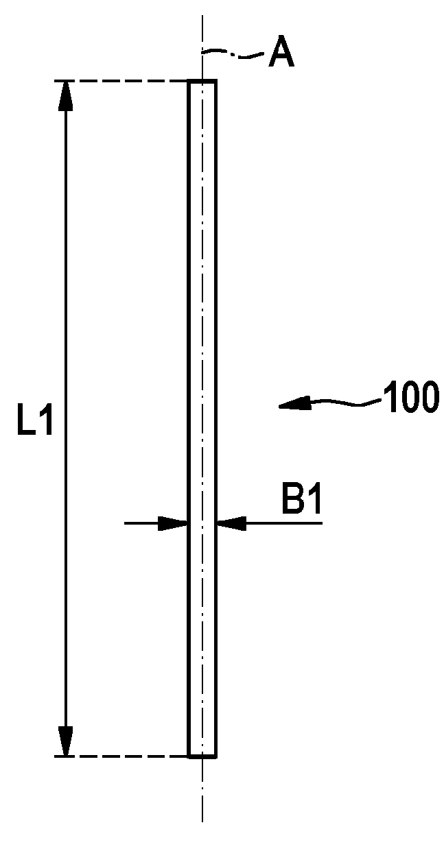 Micromechanical spring for a sensor element