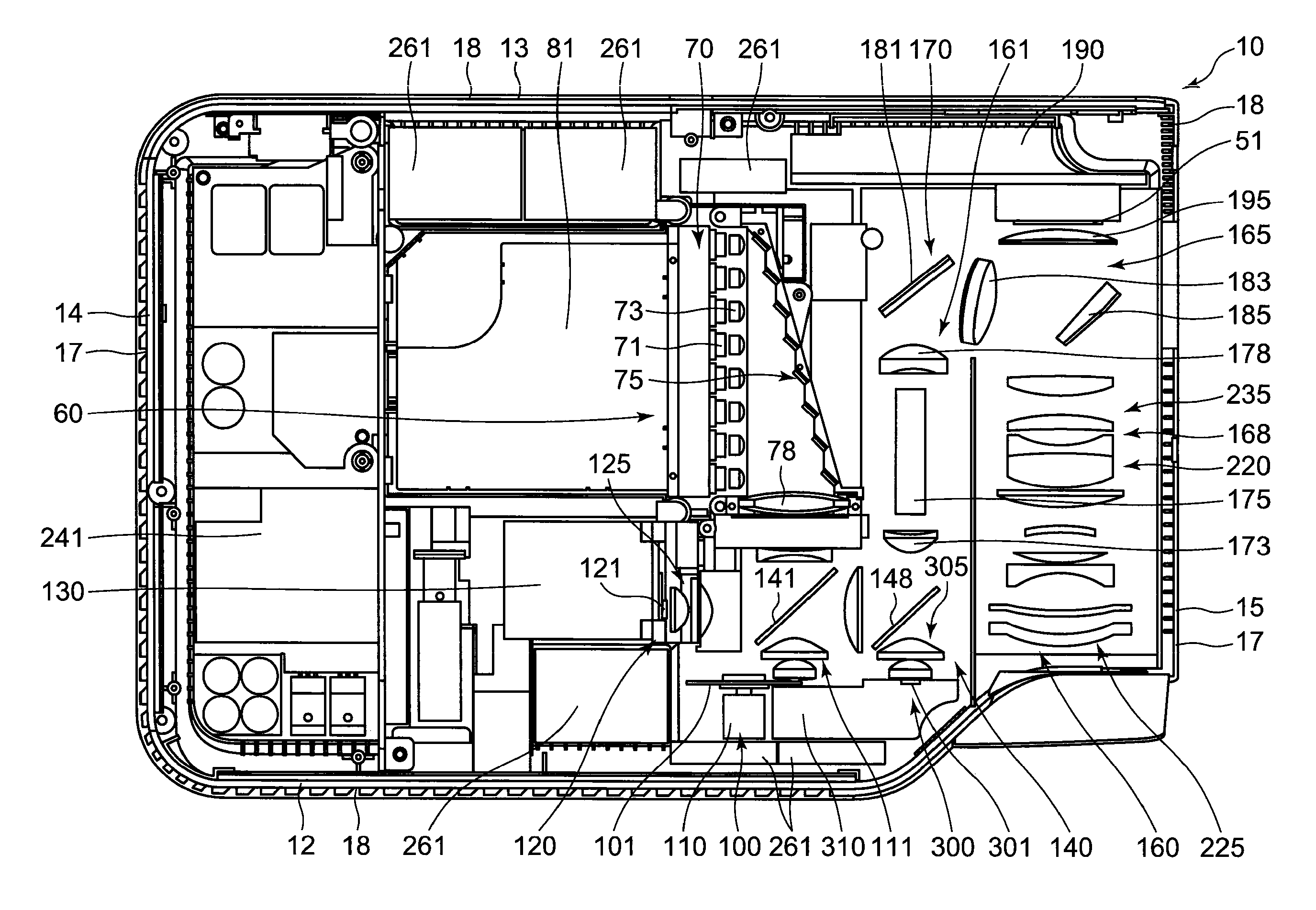 Light source unit and projector