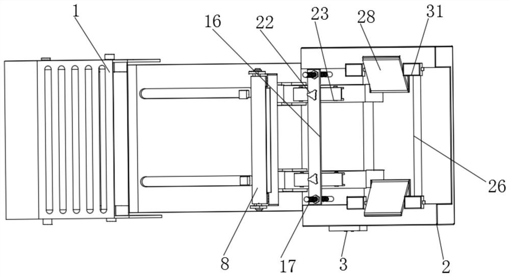 A paper clamping device for a printing machine