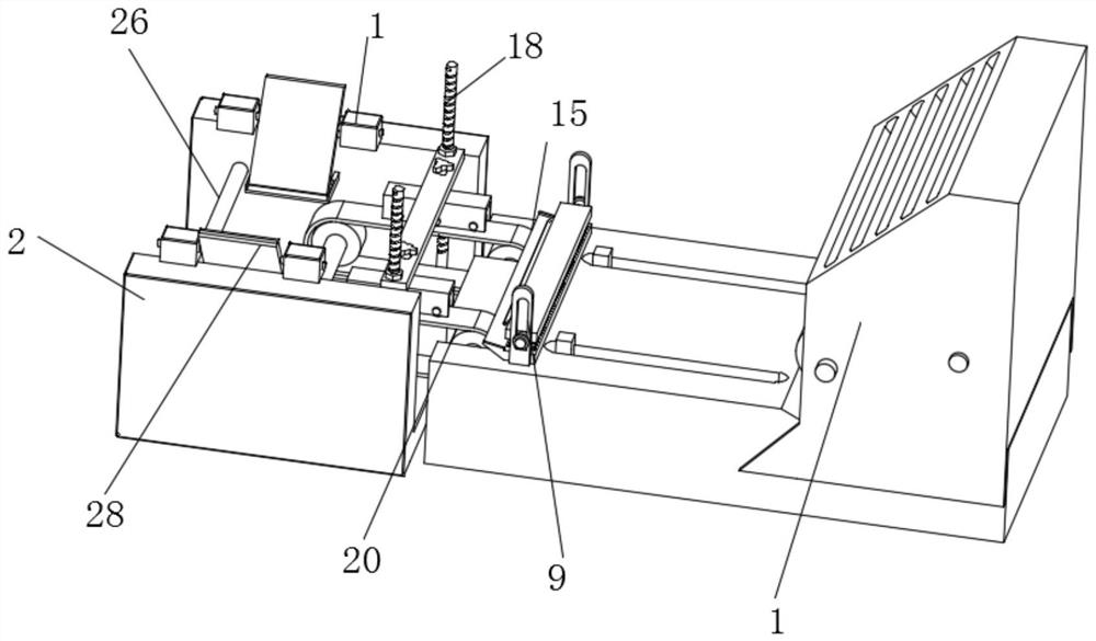 A paper clamping device for a printing machine