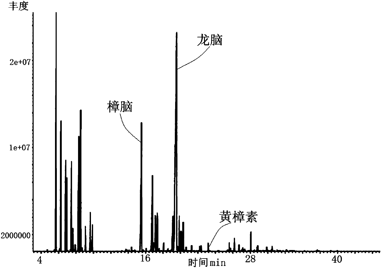 Method for removing safrole from borneol oil