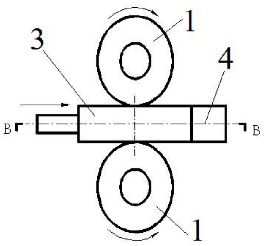 Multidirectional rolling strong deformation process