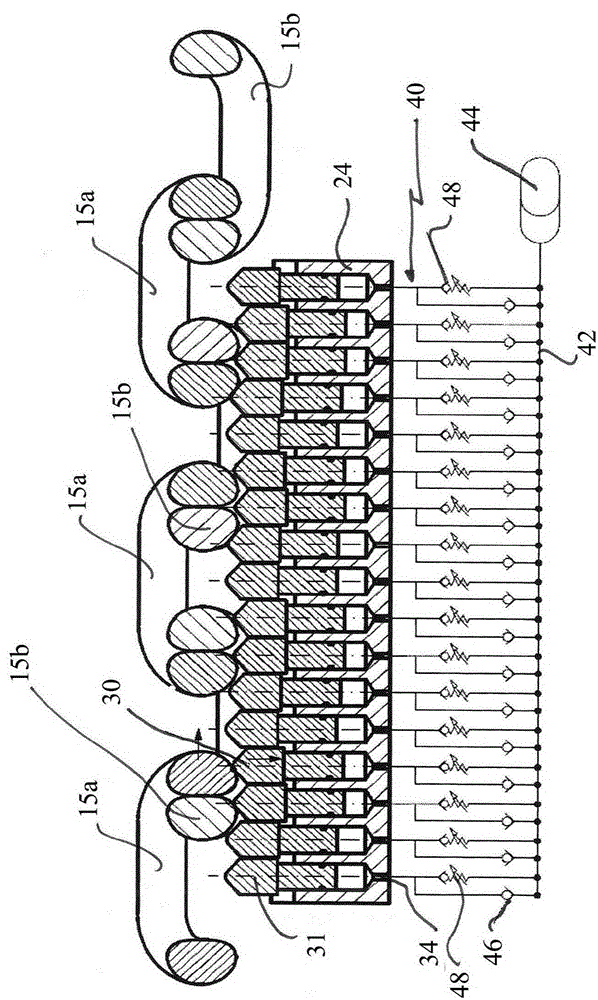 Chain coupling structure for chain drive for driving underground mining equipment