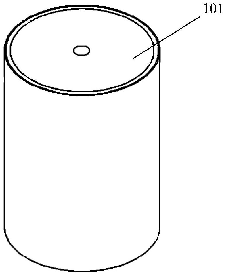 Self-healing capacitor element and self-healing capacitor