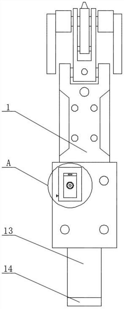 Intelligent air pressure knee joint convenient to wear