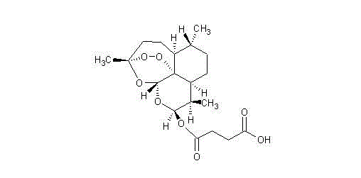 Artesunate and L-arginine composition for injection and preparation method thereof