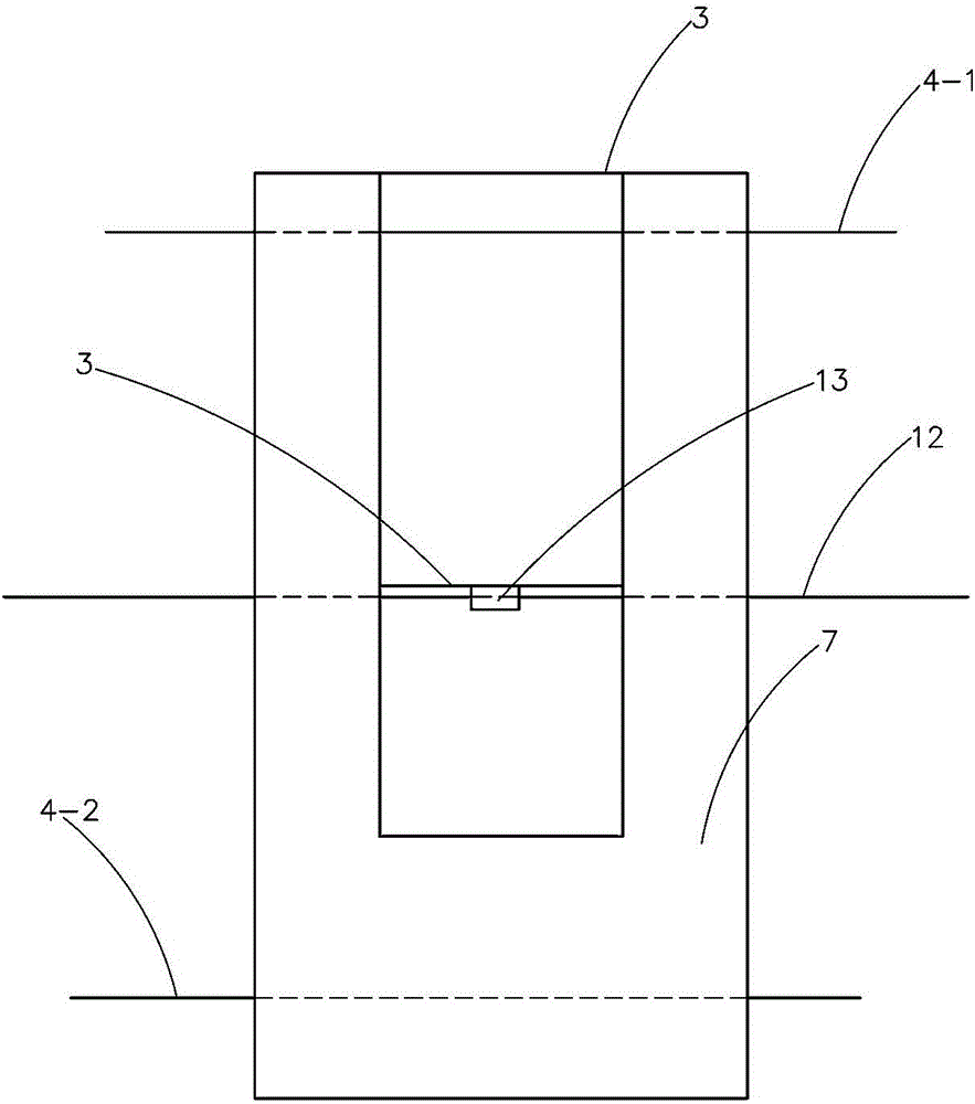 Center direct-drive integral vehicle carrying plate of parking equipment