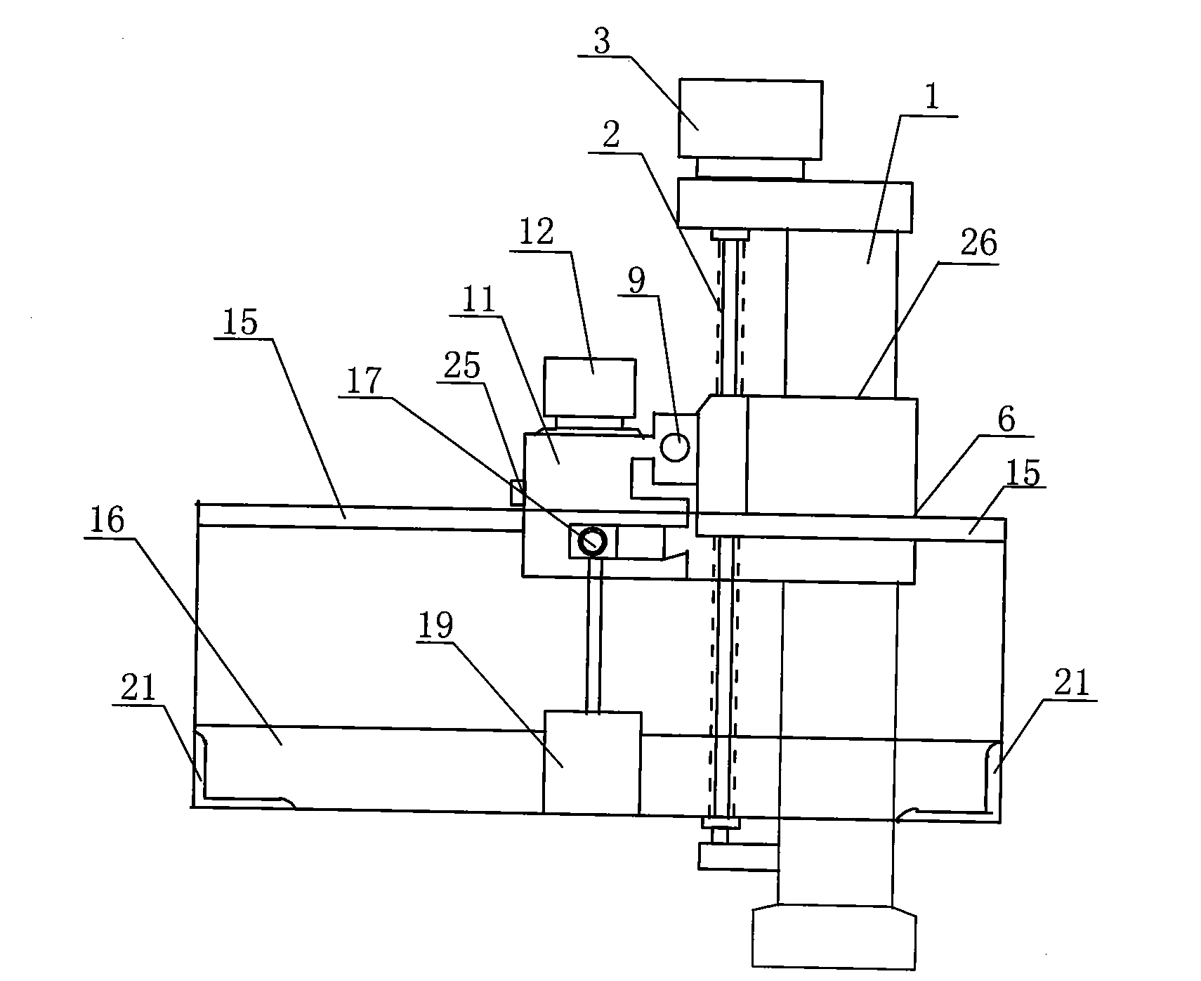 Device for removing zinc dross in galvanized wire zinc pot