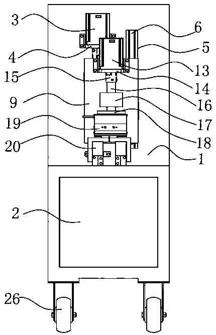 An automatic cup washer