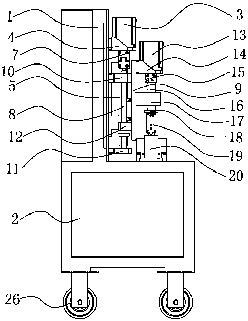 An automatic cup washer