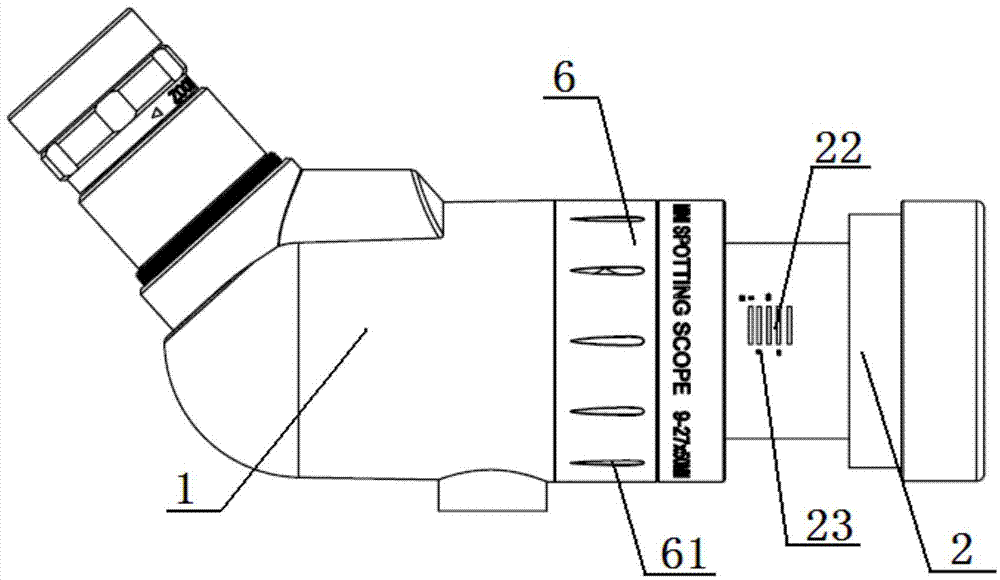 Fast focusing telescopic landscape lens