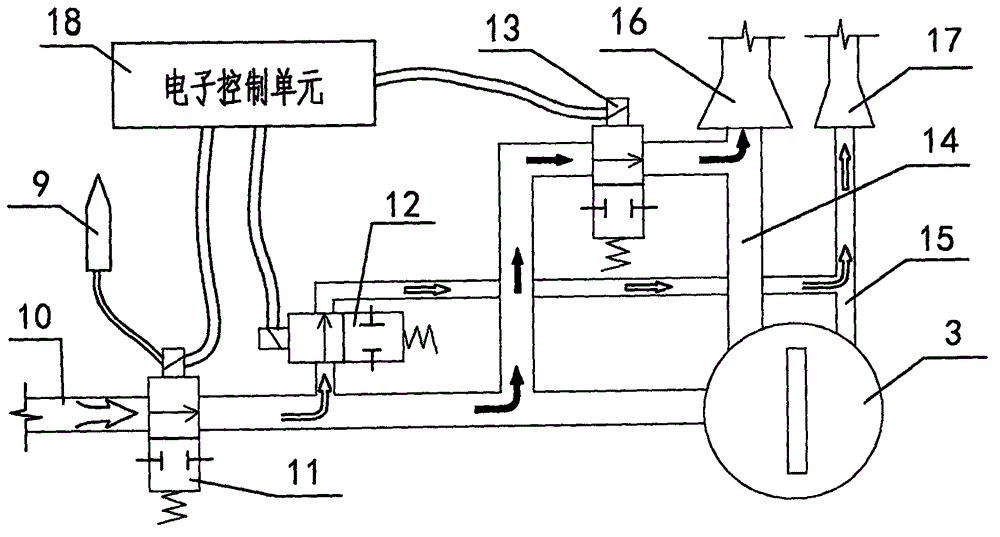 Intelligent temperature control and time control device for gas stove and intelligent temperature control and time control gas stove