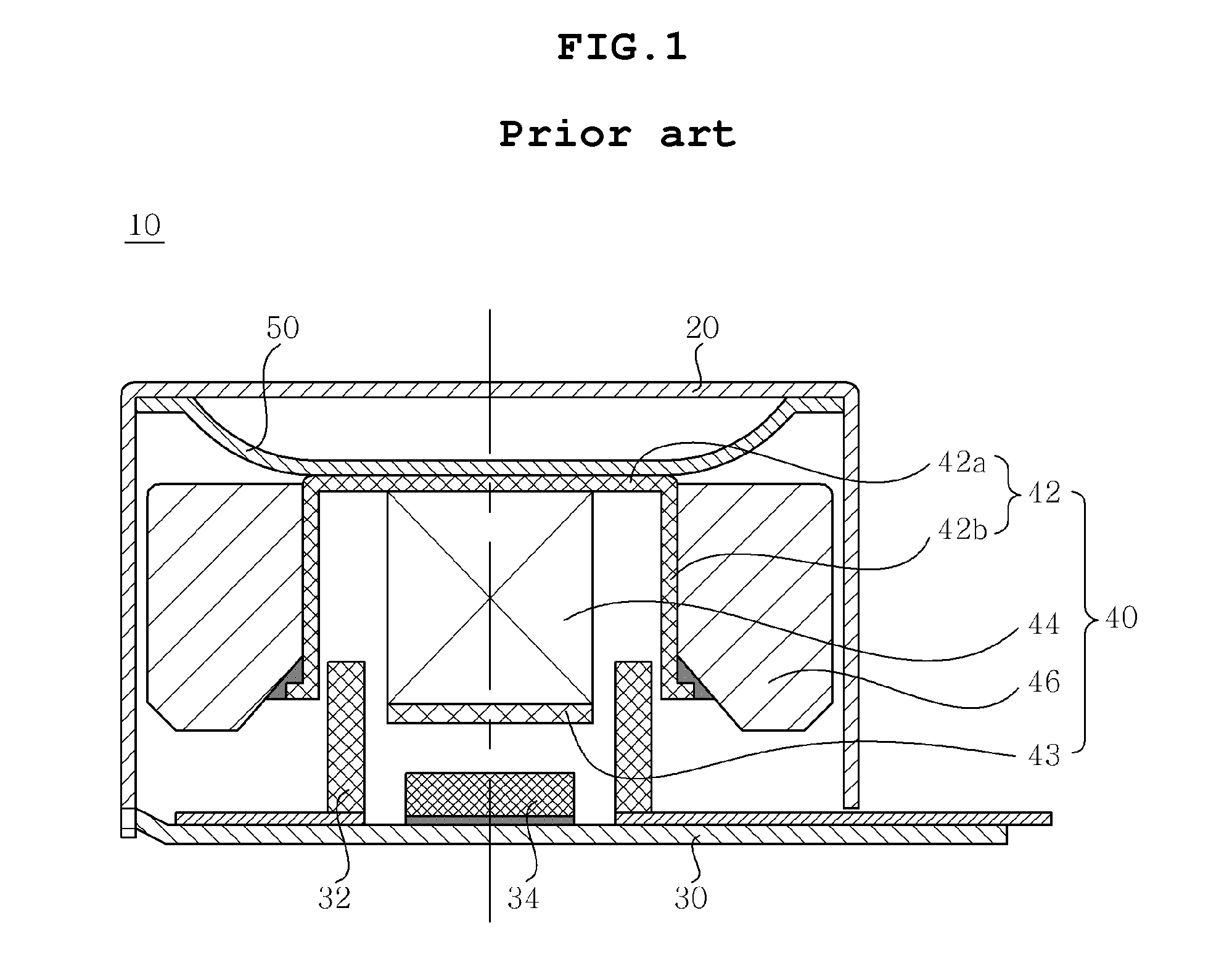 Horizontal linear vibrator