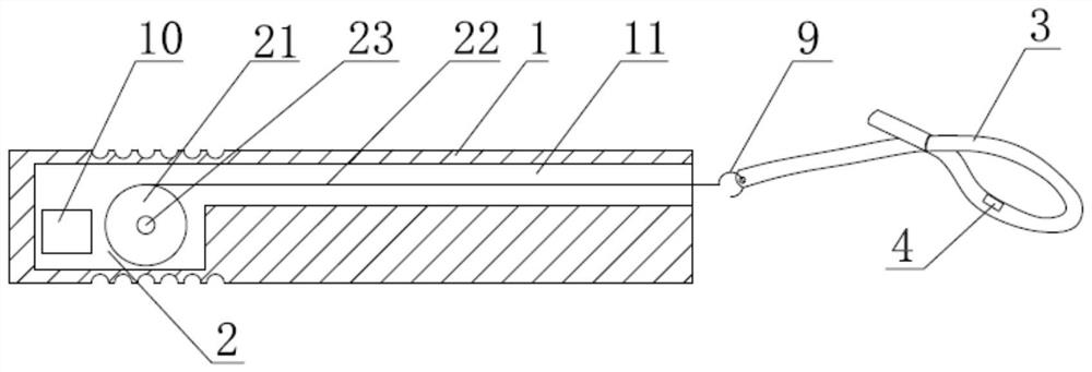 Adjustable hepatic portal blocking device