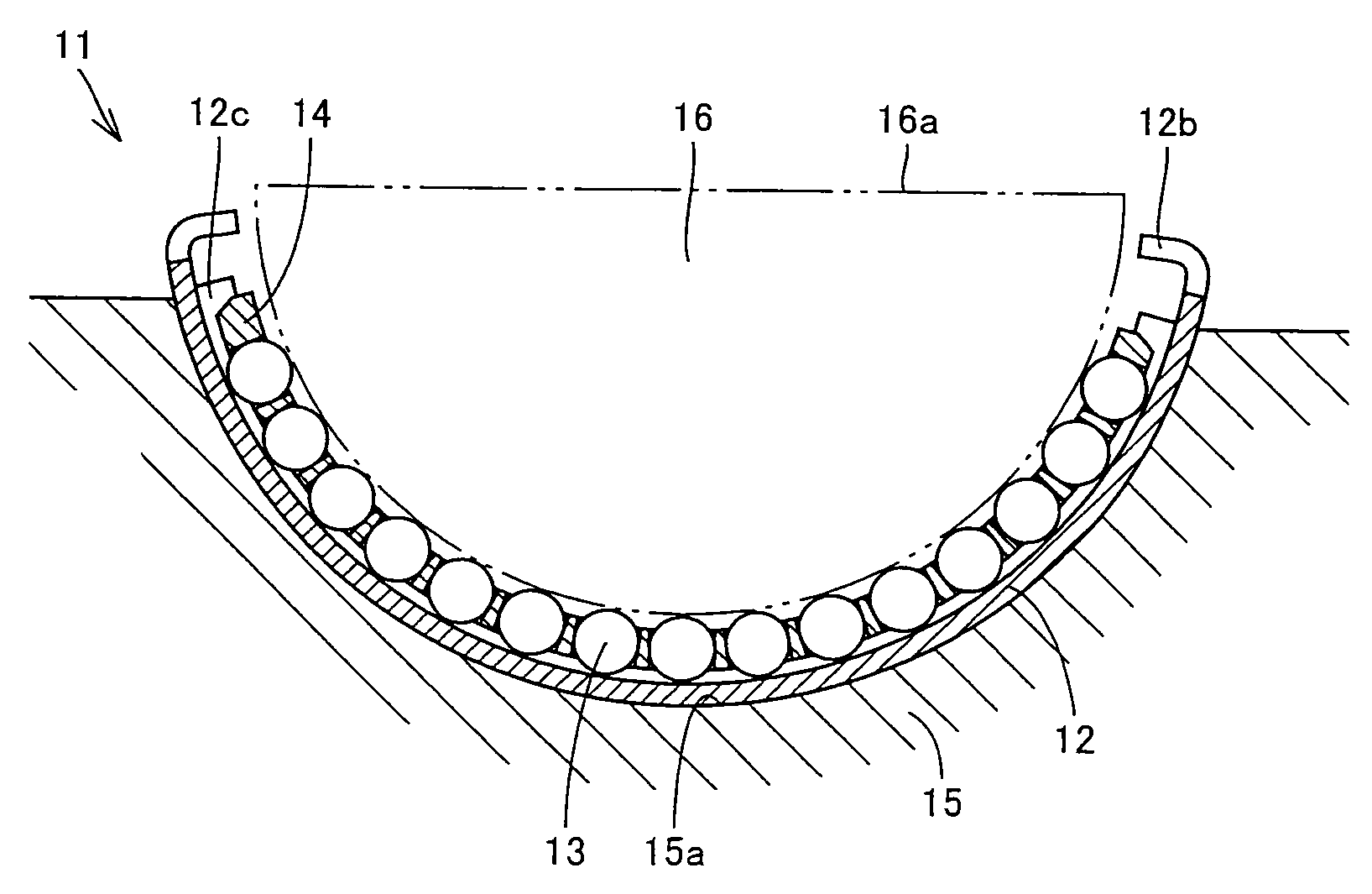 Cradle bearing