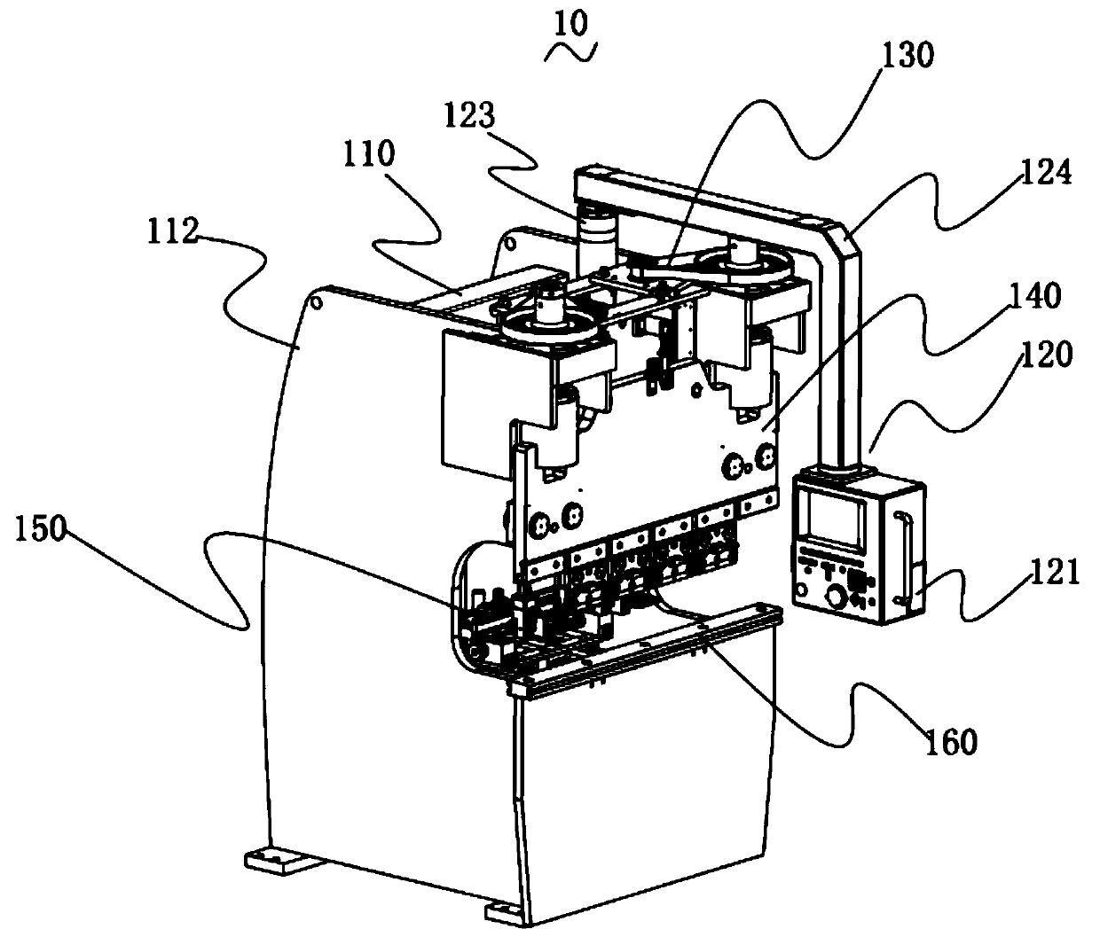 Numerical control full-servo bending machine