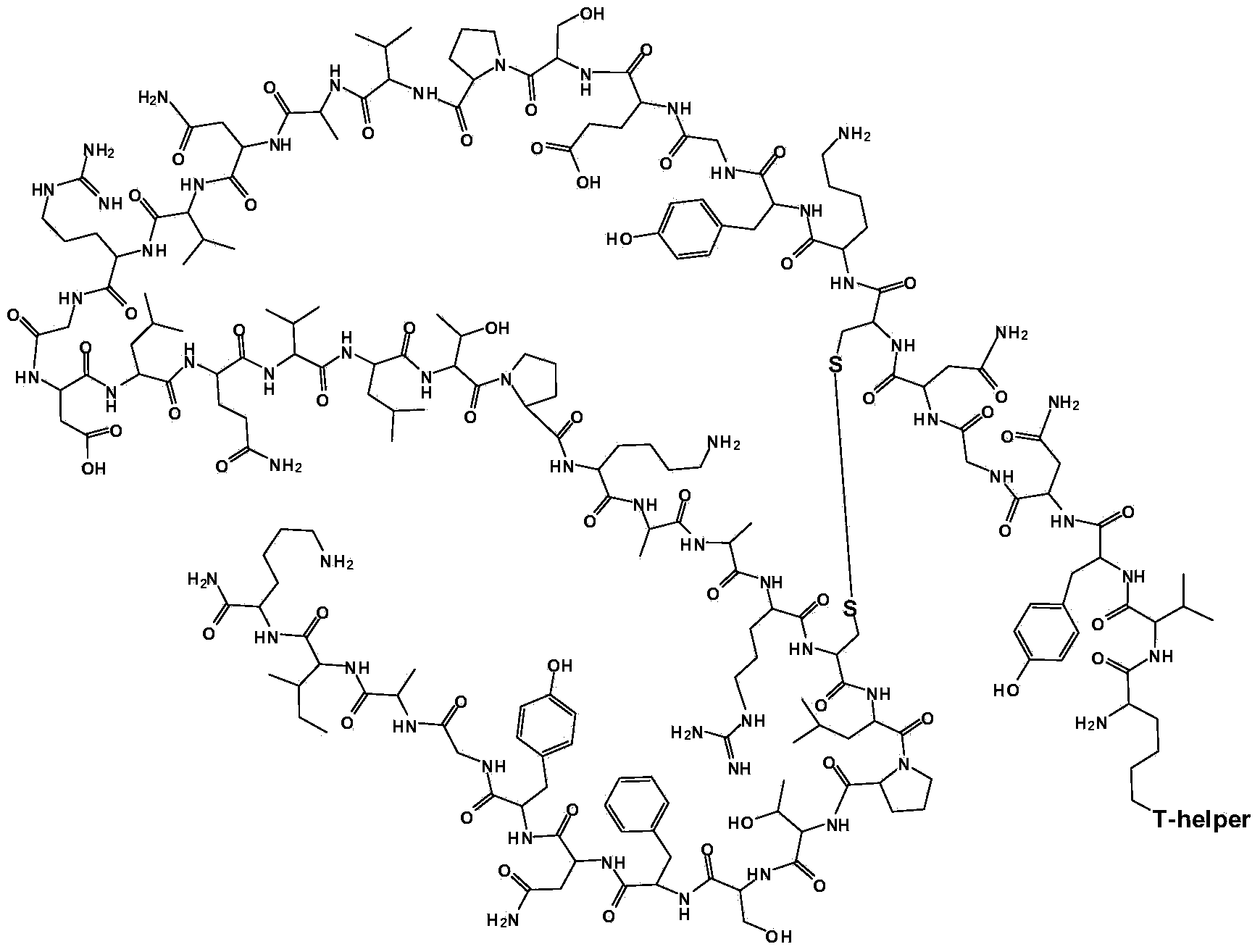 Method for preparing synthetic peptide antigen 2600 of swine O-type foot and mouth disease through solid-phase fragment process