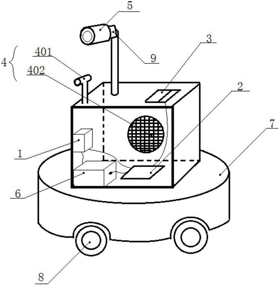 Bionic ewe estrus detection/induction apparatus and estrus detection/induction method