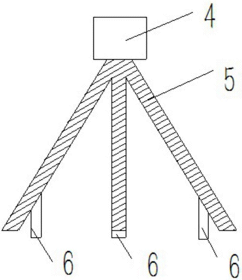 Potato sprinkling irrigating system and potato planting method used in medium-yield and low-yield fields