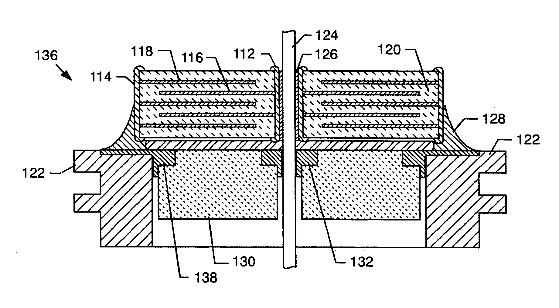 EMI filter capacitors designed for direct body fluid exposure