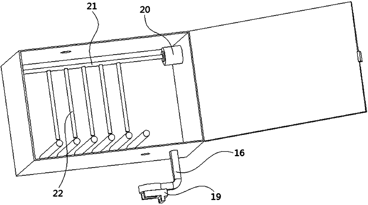 Yarn breakage retracting device for facilitating broken end connecting