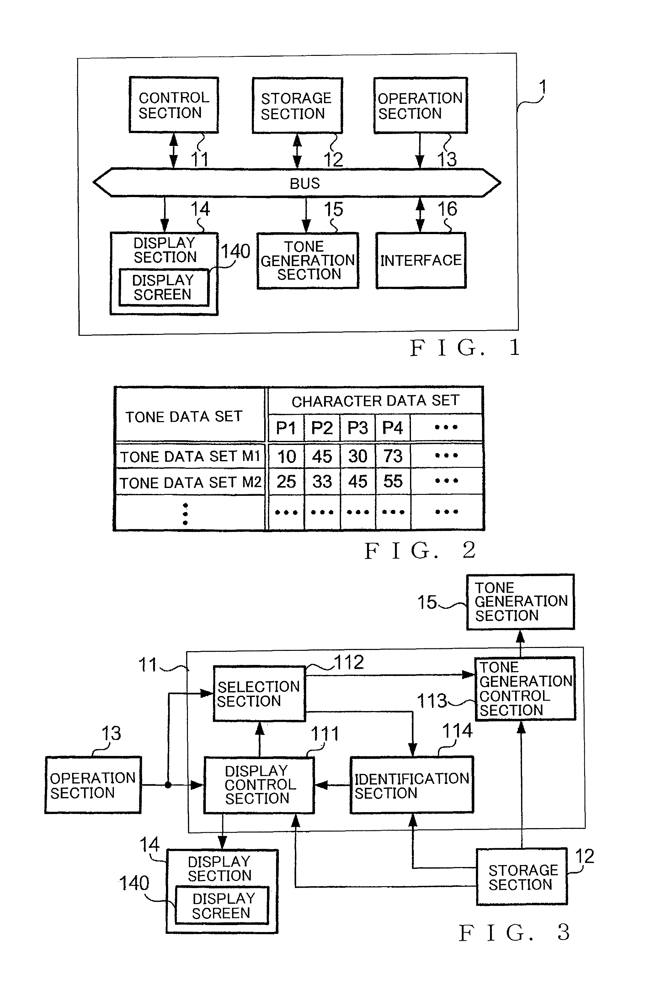 Tone data search apparatus and method