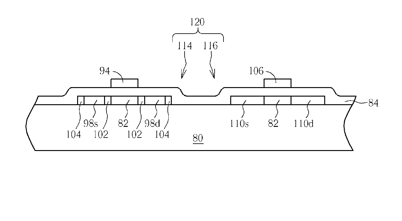 Method for fomring a self-aligned ltps TFT