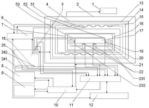 Automatic measuring instrument for parameter of thermoelectric material