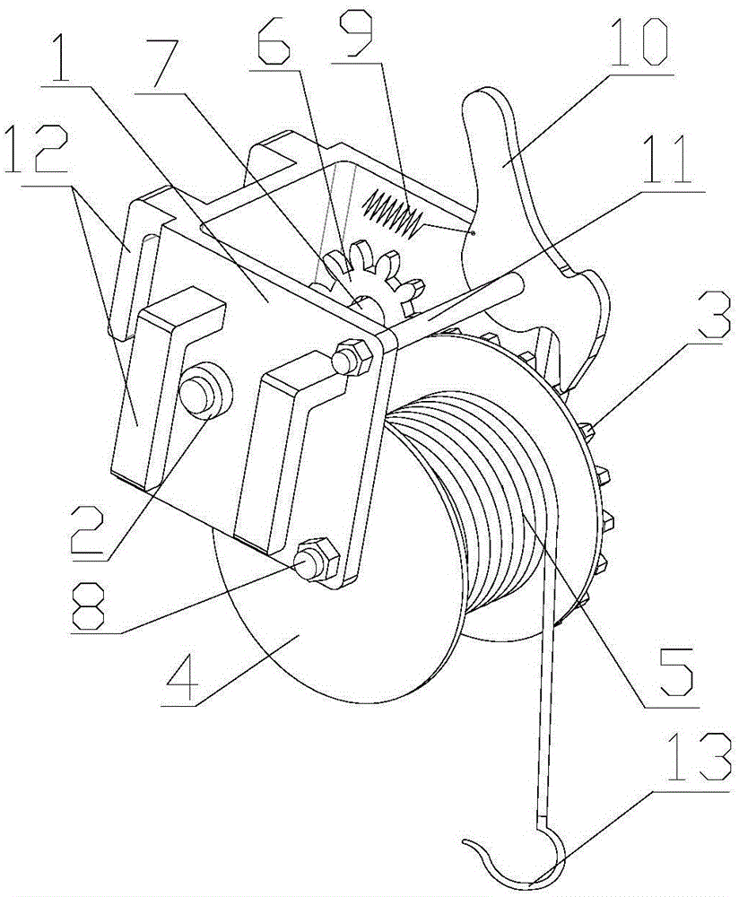 Portable grounding wire transmitter and using method