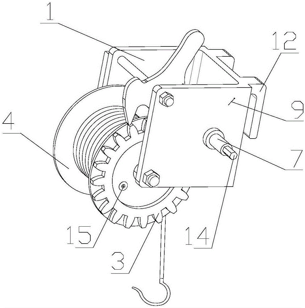 Portable grounding wire transmitter and using method