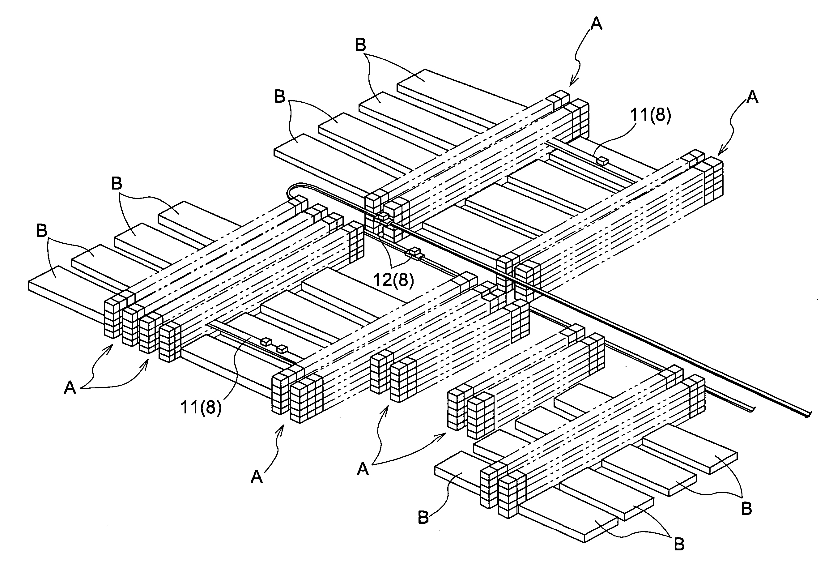 Container for storing substrate