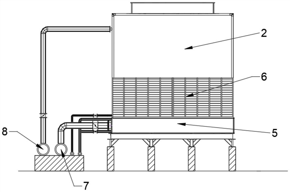 IDC efficient refrigerating machine room free of refrigeration in winter