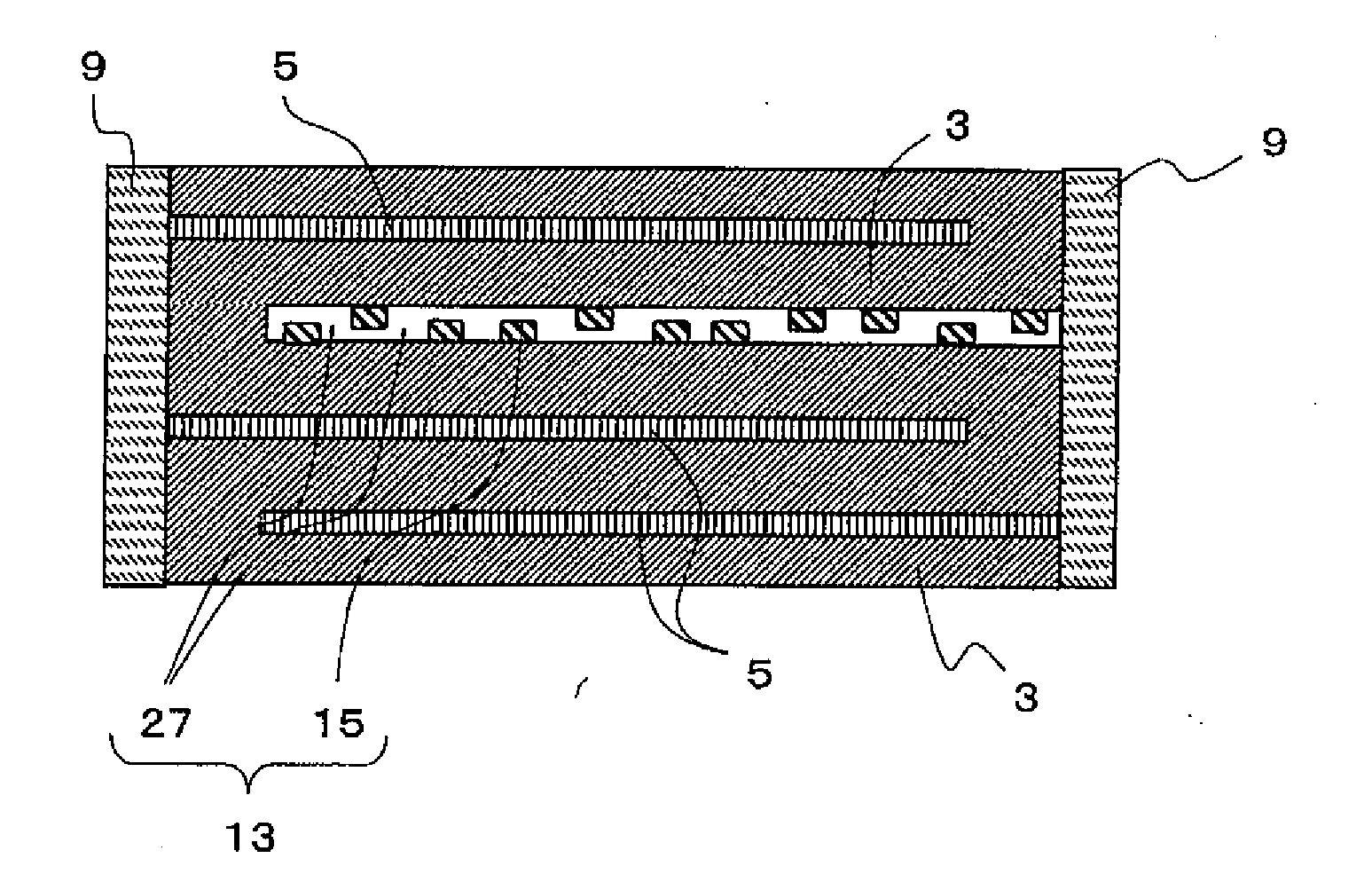 Multi-Layer Piezoelectric Element, and Ejection Apparatus and Fuel Ejection System That Employ the Same