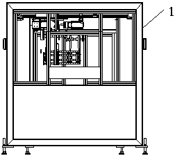 An adjustable dynamic tracking bottle divider