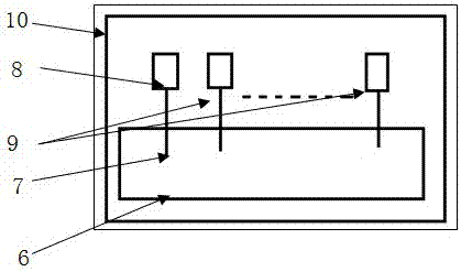 5G ultra-wideband antenna used for wireless shielding device