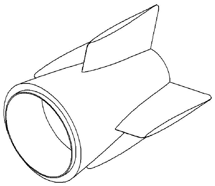 Conveniently-disassembled mounting structure in small rudder cabin